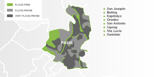 City map pasig Pasig
