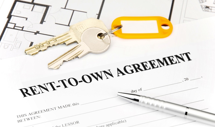 can i rent to own with bad credit