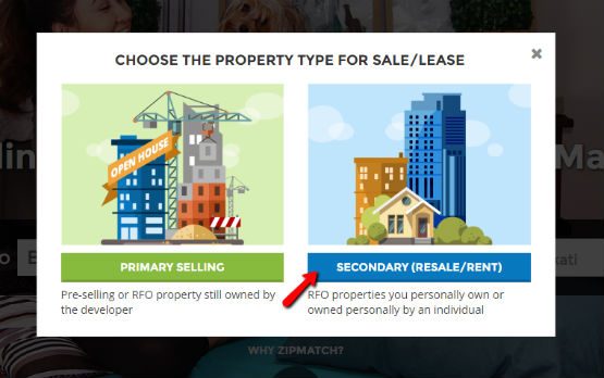 choose property type