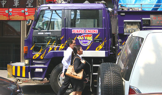 binondo purple truck