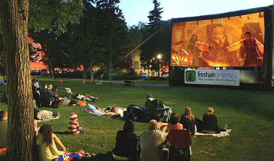 outdoor cinema