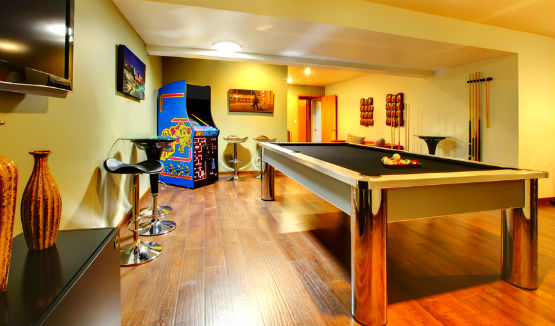 game room man cave