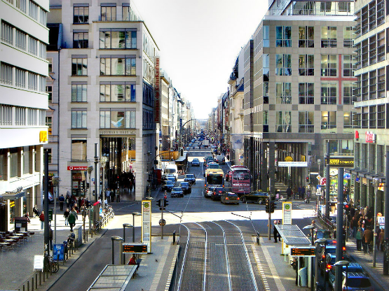 modern Friedrichstrasse