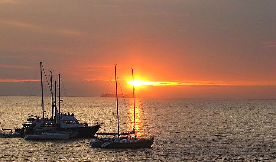 manila bay sunset