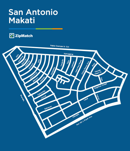 San Antonio Makati Map