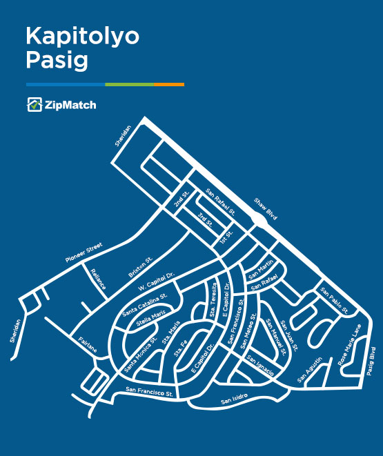 Kapitolyo Pasig Map