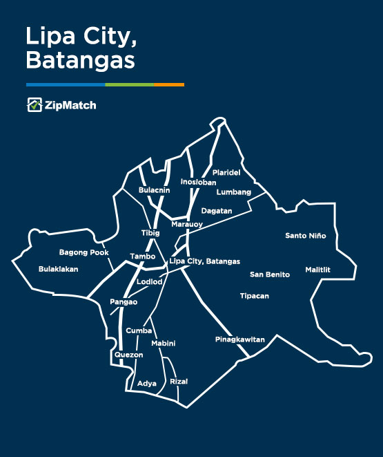 Lipa Batangas Map