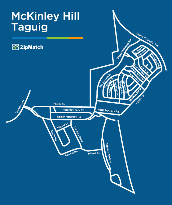 McKinley-Hill-Taguig-Map