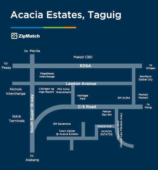 Acacia Estate Zip Code